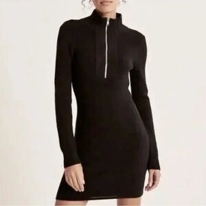 Abercrombie & Fitch Half Zip Dress NWOT